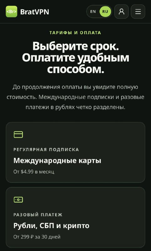 Photo from a BratVPN news post
